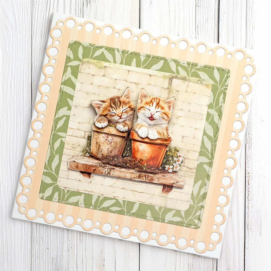 Collection de découpes et de décopatch Chatons Ingénieux