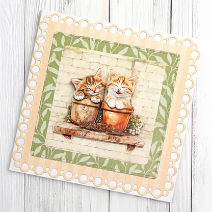 Collection de découpes et de décopatch Chatons Ingénieux
