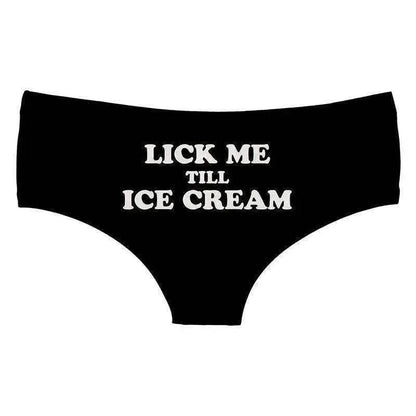 Lick Me Girls Half pack Hip Charming Briefs Breathable Thin underwear