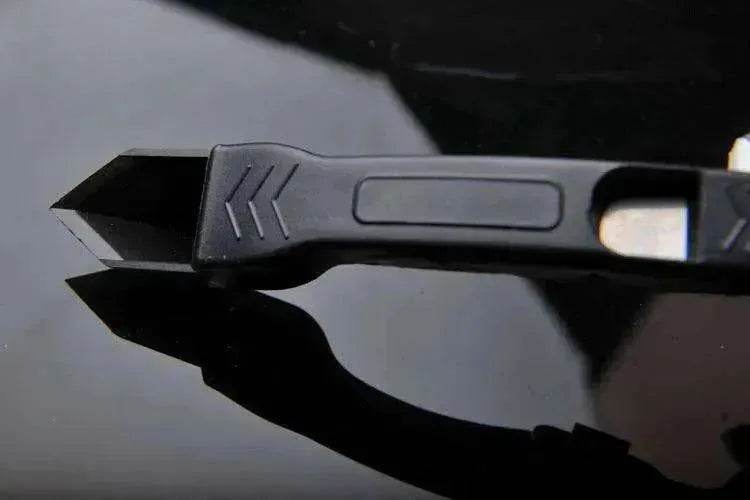 Glass squeegee stainless steel blade