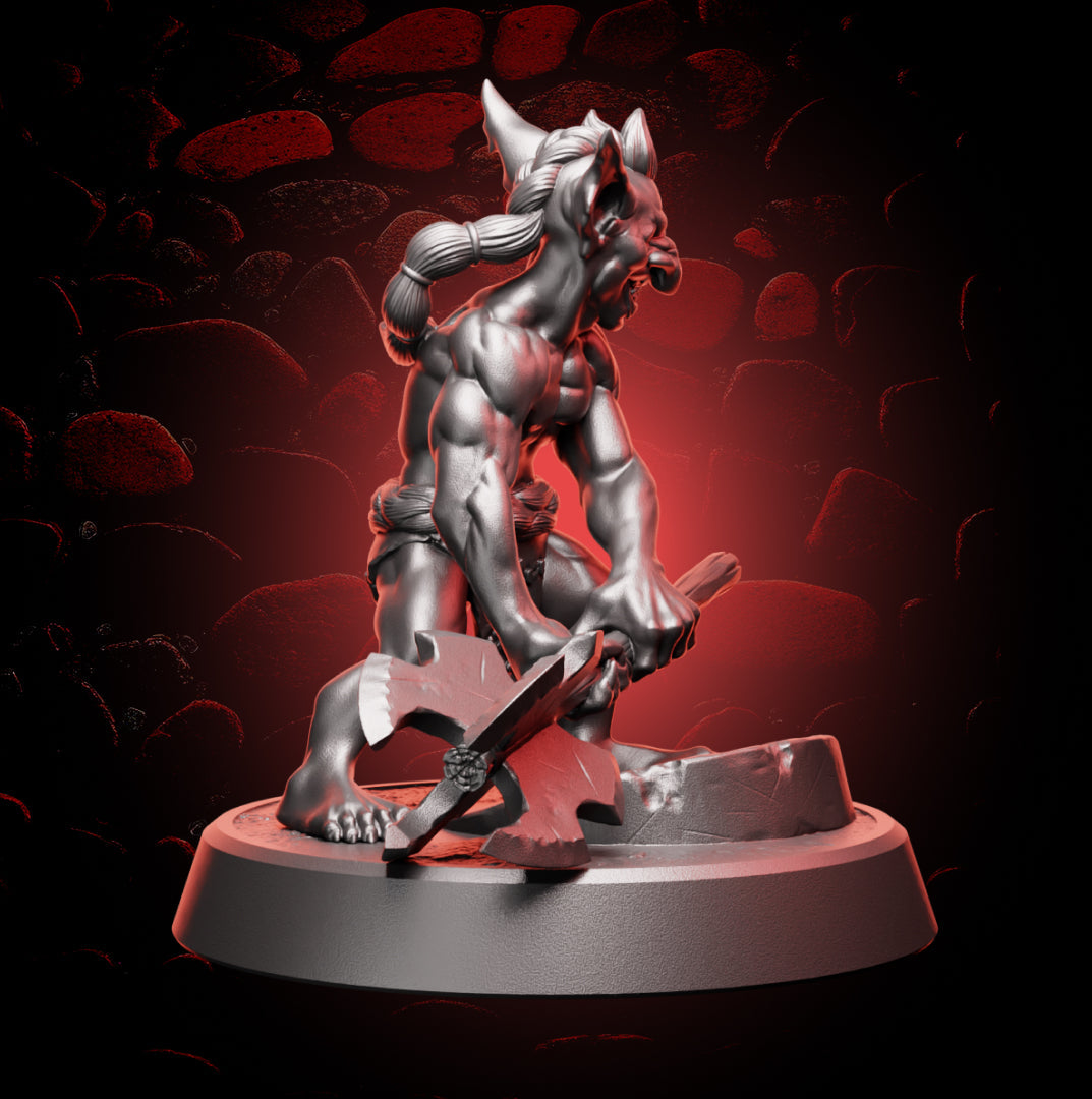 Goblin Fighter | Maces | Medium (1in base) | 5e