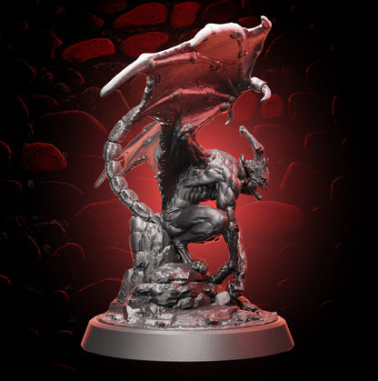 Winged Demon | Medium (1in base) | 5e