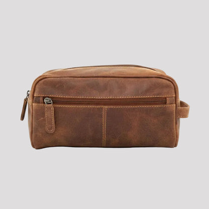 Greenwood Leather Geelong Toiletry Bag