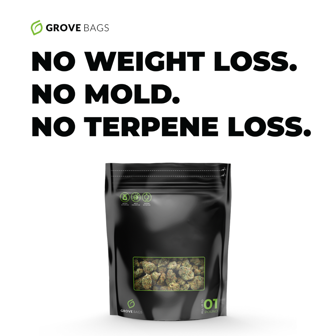 Grove Bags - TerpLoc Curing & Storage Bags (1/2 oz Glassless)