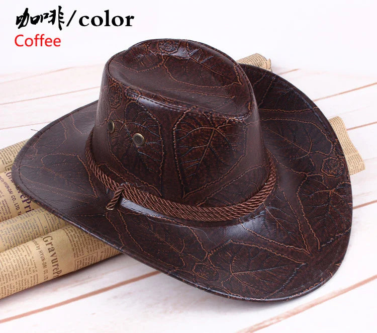 Jeu Red Dead Redemption 2 chapeau de Cowboy Cosplay Costume accessoire chapeaux en cuir unisexe
