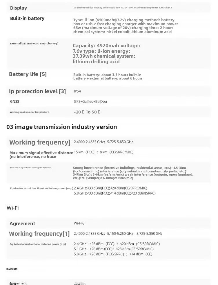 Integrated LP12 Speaker Searchlight for DJI M30T Drone 10km Image Transmission 4K UHD Video Brushless Standard Prosumer Drones