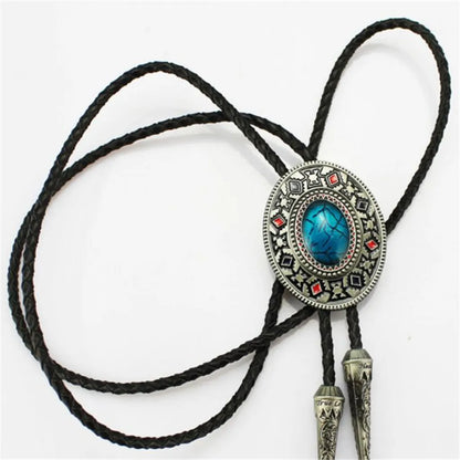Cravate Totem Indien, Style Rétro Cirboy Occidental
