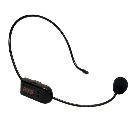 Microphone sans fil FM portable, casque, Radio, mégaphone, pour haut-parleur, enseignement des réunions, Guide touristique, conférences