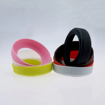 Silicone world Silicone Cup Bottom Protective Cover Wear Resistant Botto Cup Holder 9.5CM Thermos Cup Base Protective Case