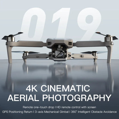 SJY-019 GPS Drone Camera 4K 3 Axis Mechanical Gimbal 360 Obstacle Avoidance 5G WiFi FPV UAV Mapping Professional Plastic
