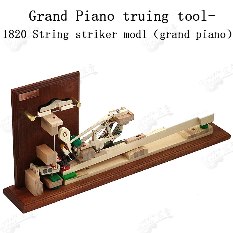 Outil de réparation de piano à queue, modèle de machine à cordes 1820, apprentissage vertical et horizontal