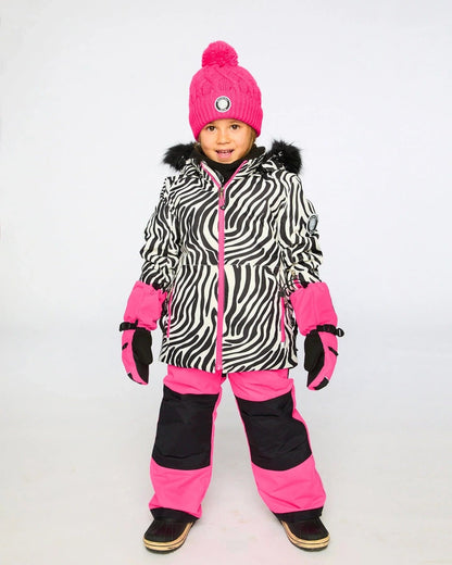 Two-Piece Play Snowsuit Fuchsia