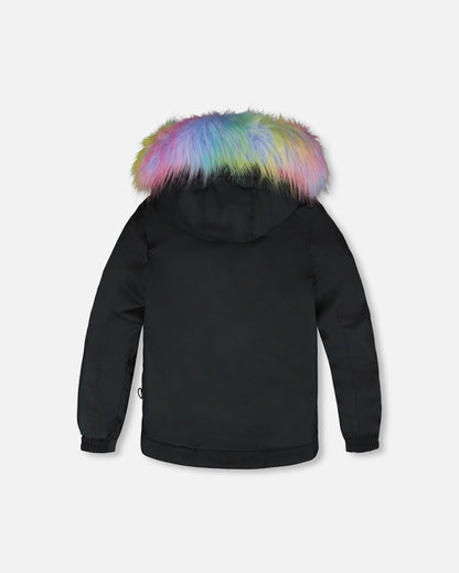 Two-Piece Play Snowsuit Rainbow Leopard