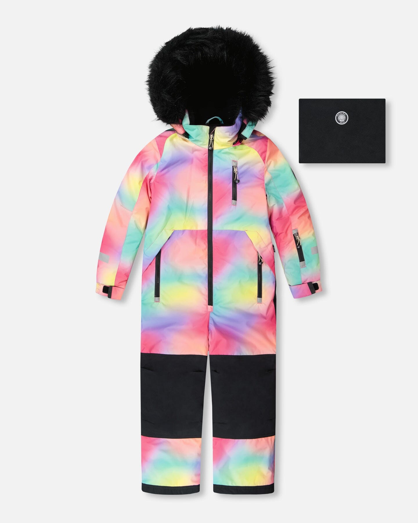 Combinaison de Neige Une Pièce Multicolore