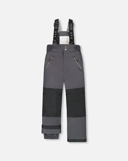 Pantalon de neige Solid Play gris foncé