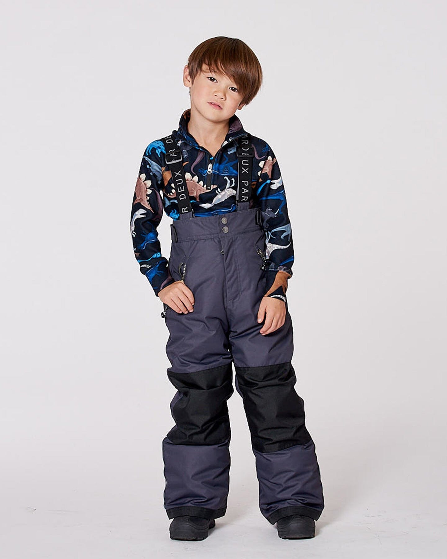 Pantalon de neige Solid Play gris foncé