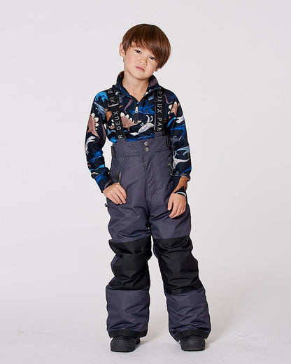 Pantalon de neige Solid Play gris foncé