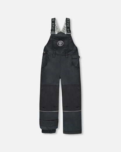 Combinaison de Neige Salopette Noire Solid Play