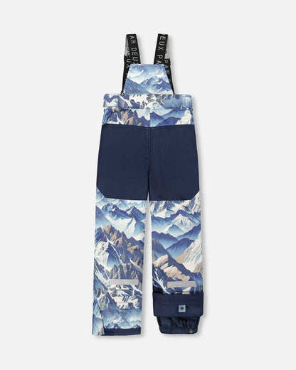Ensemble de neige deux pièces Teknik Bleu Montagnes