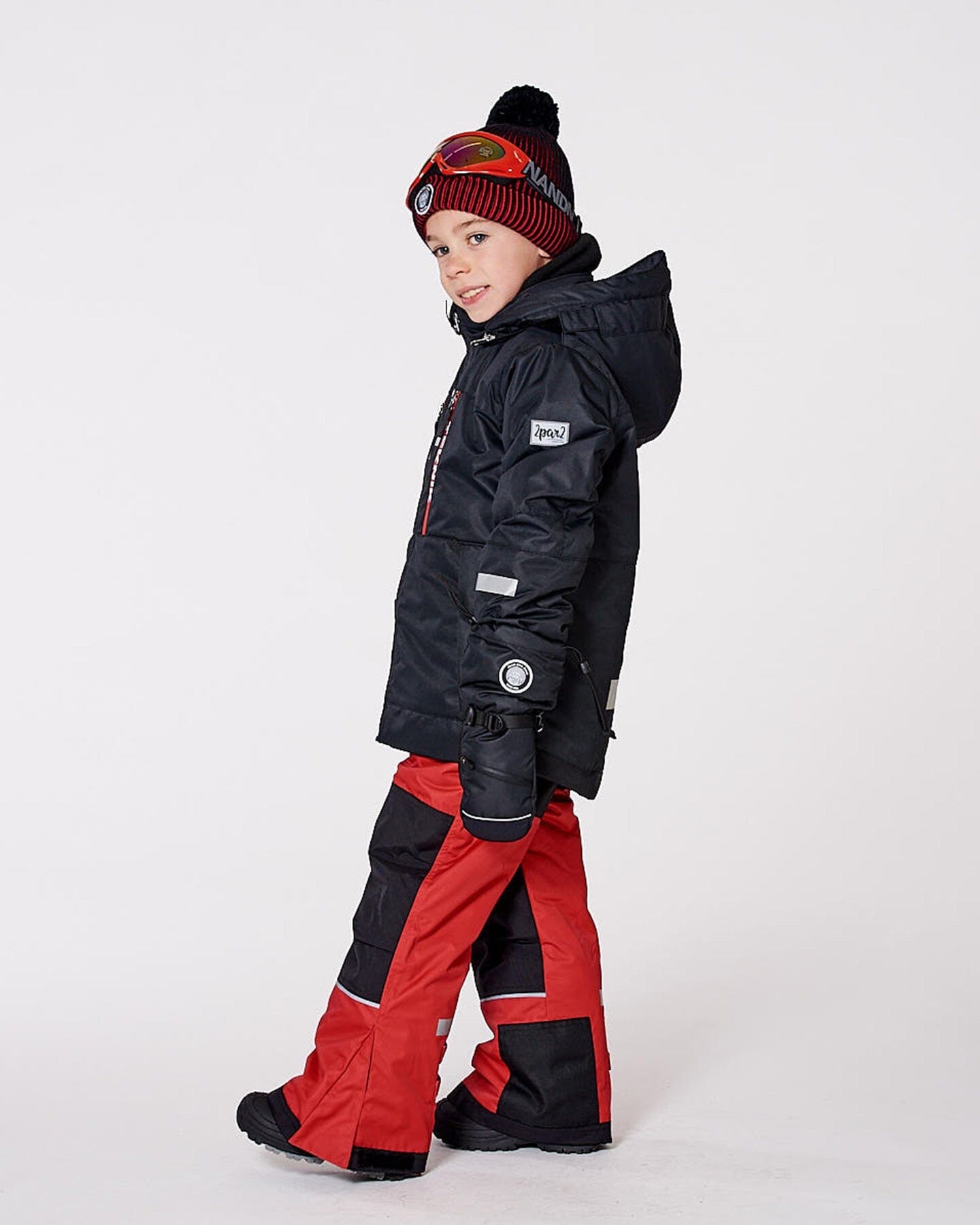Combinaison de Neige Deux Pièces Teknik Rouge