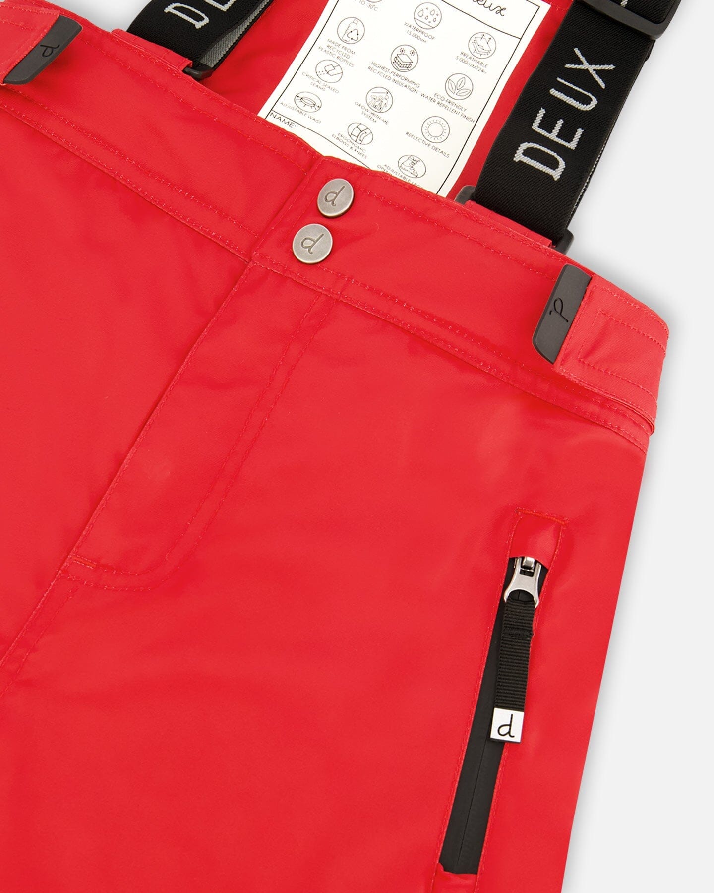 Combinaison de Neige Deux Pièces Teknik Rouge