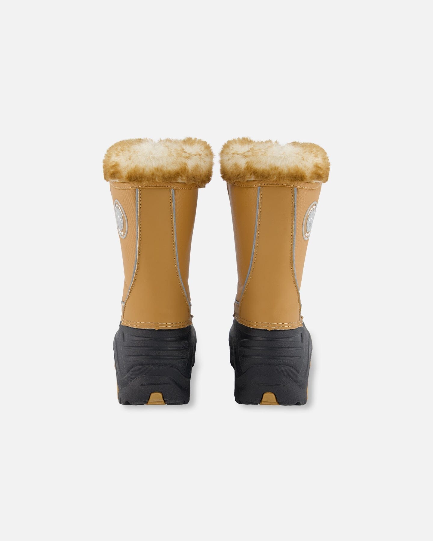 Bottes d'hiver Brun Sucré avec Doublure Amovible