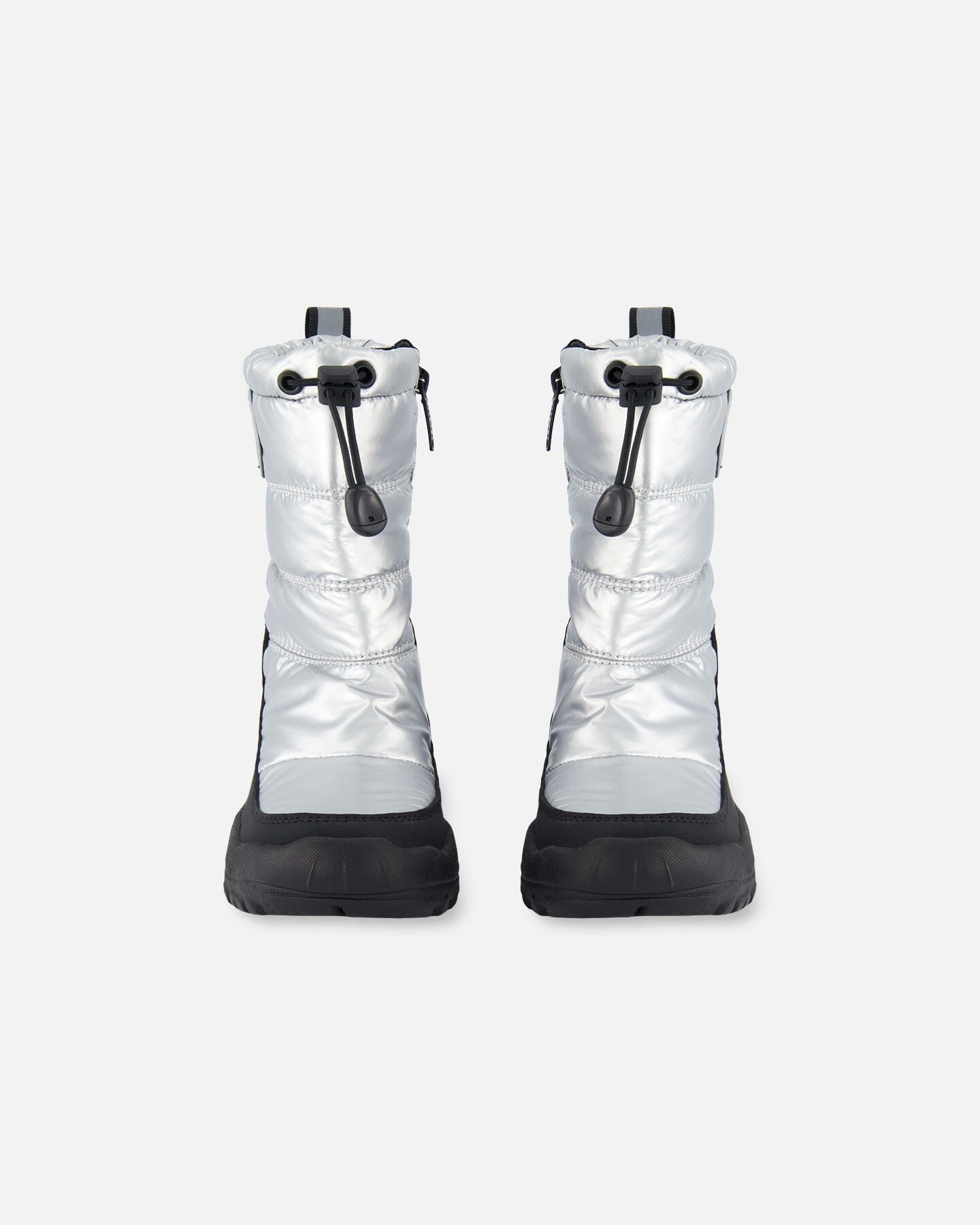 Bottes d'hiver argentées