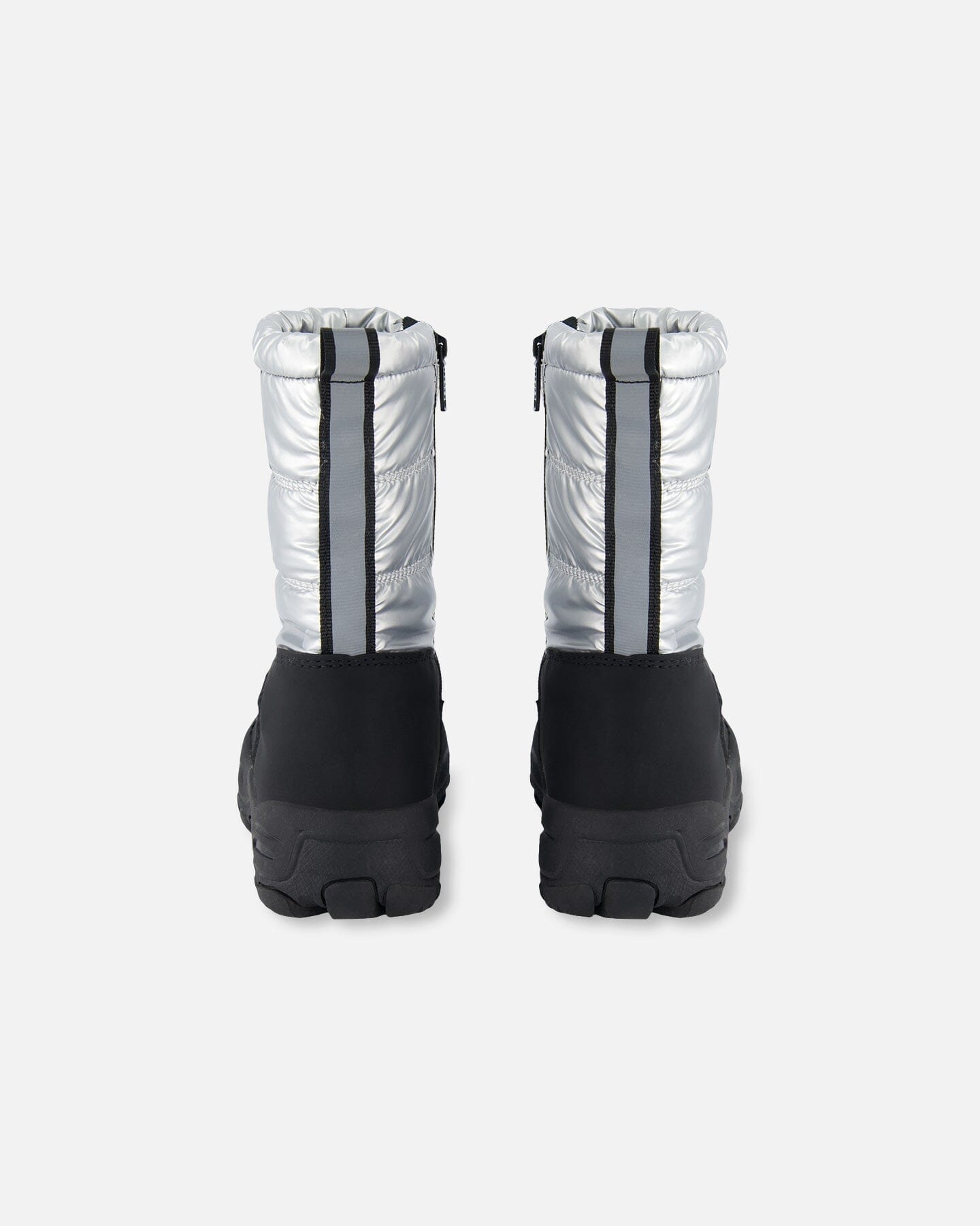 Bottes d'hiver argentées