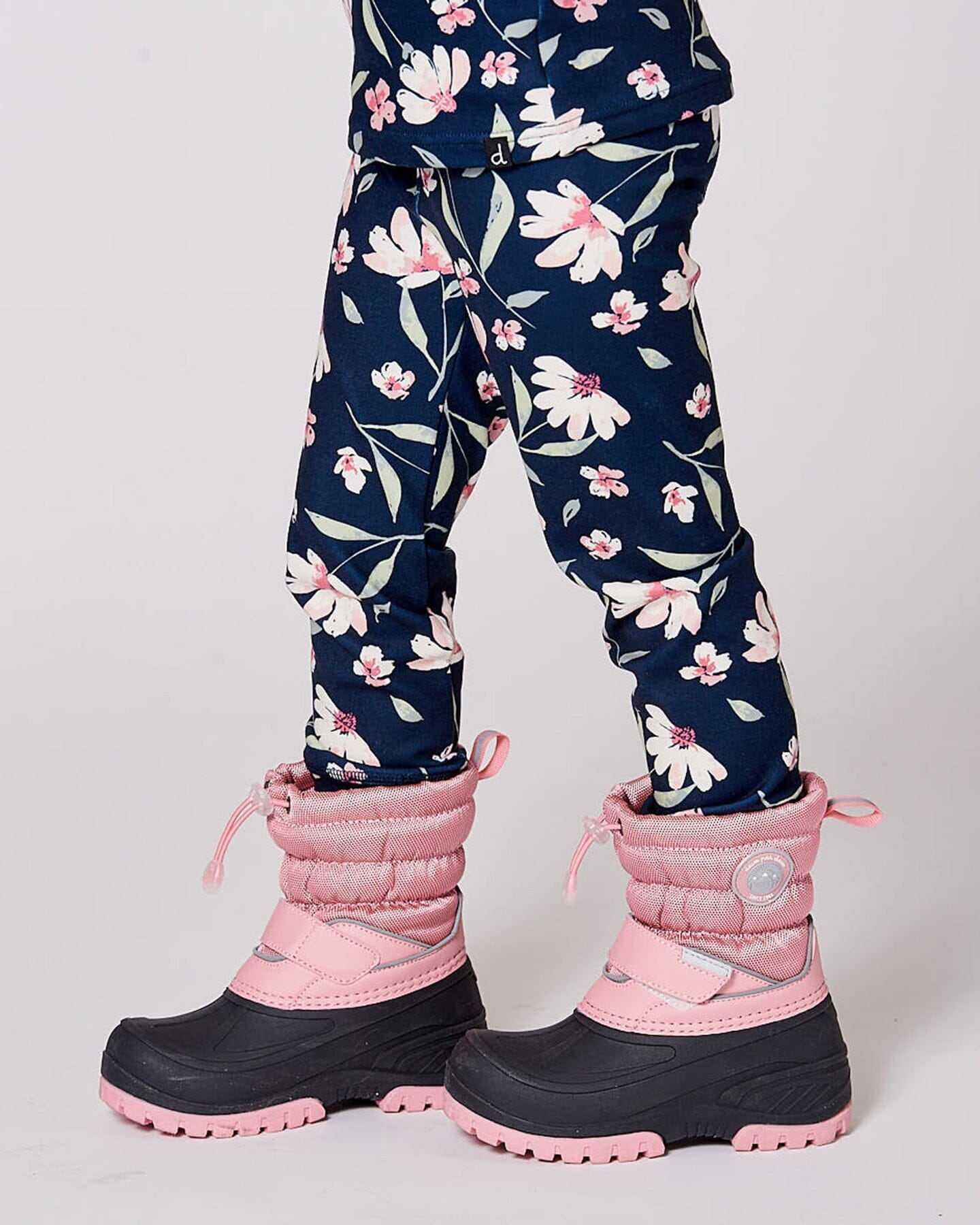 Bottes d'hiver rose poudré
