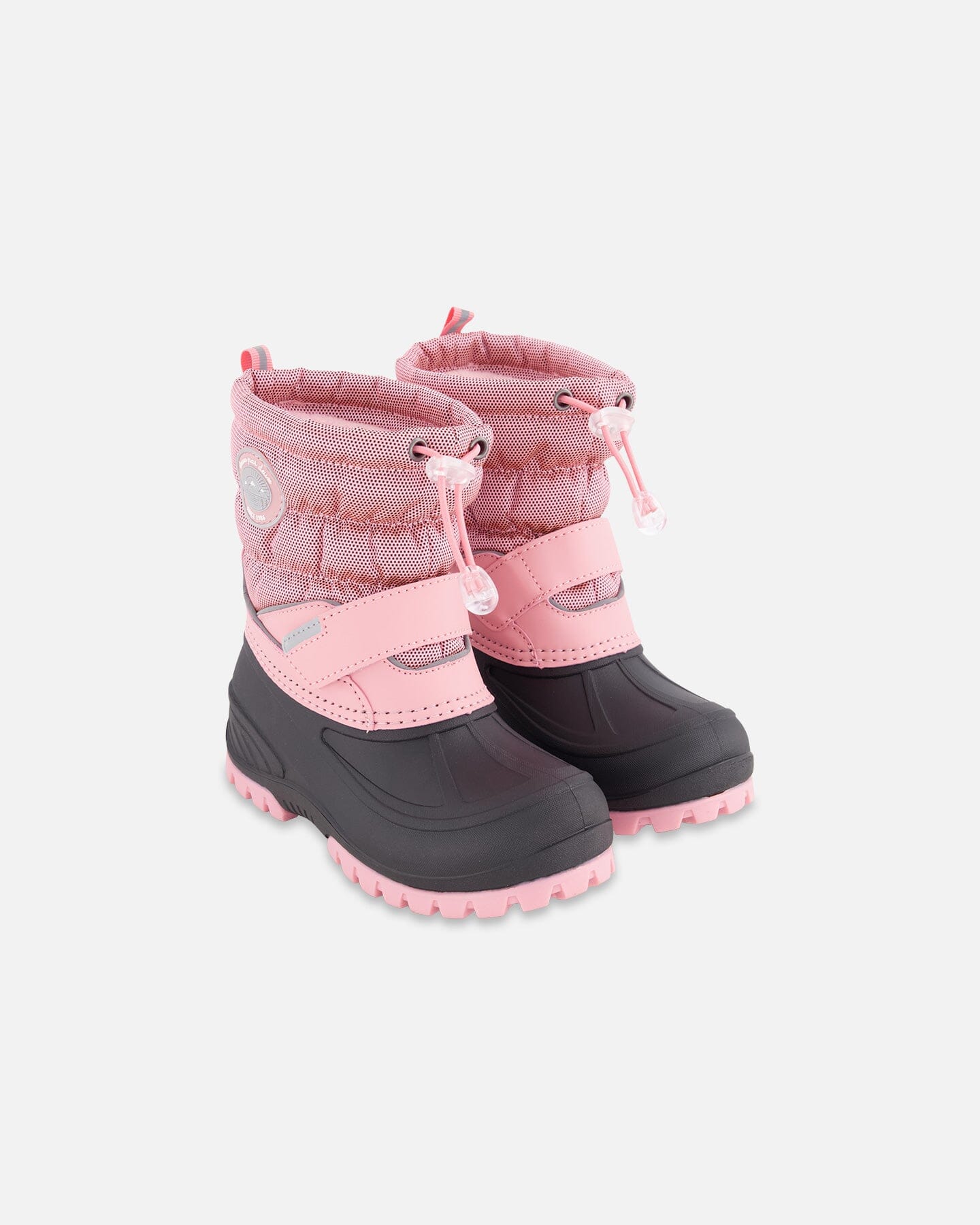 Bottes d'hiver rose poudré