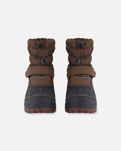 Bottes d'hiver taupe