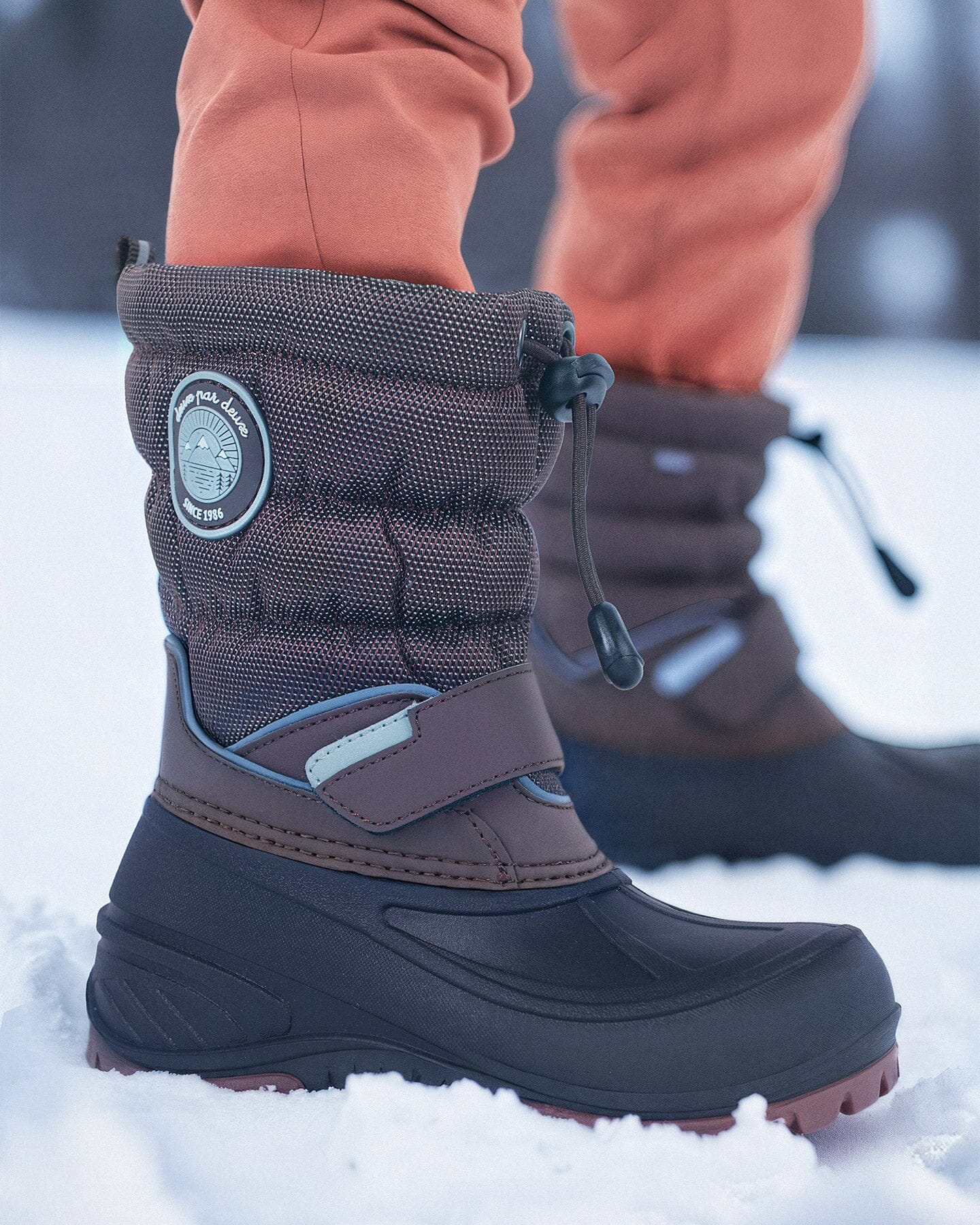 Bottes d'hiver taupe