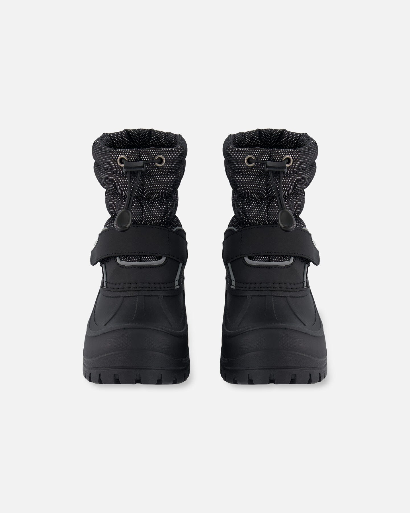 Bottes d'hiver noires unies