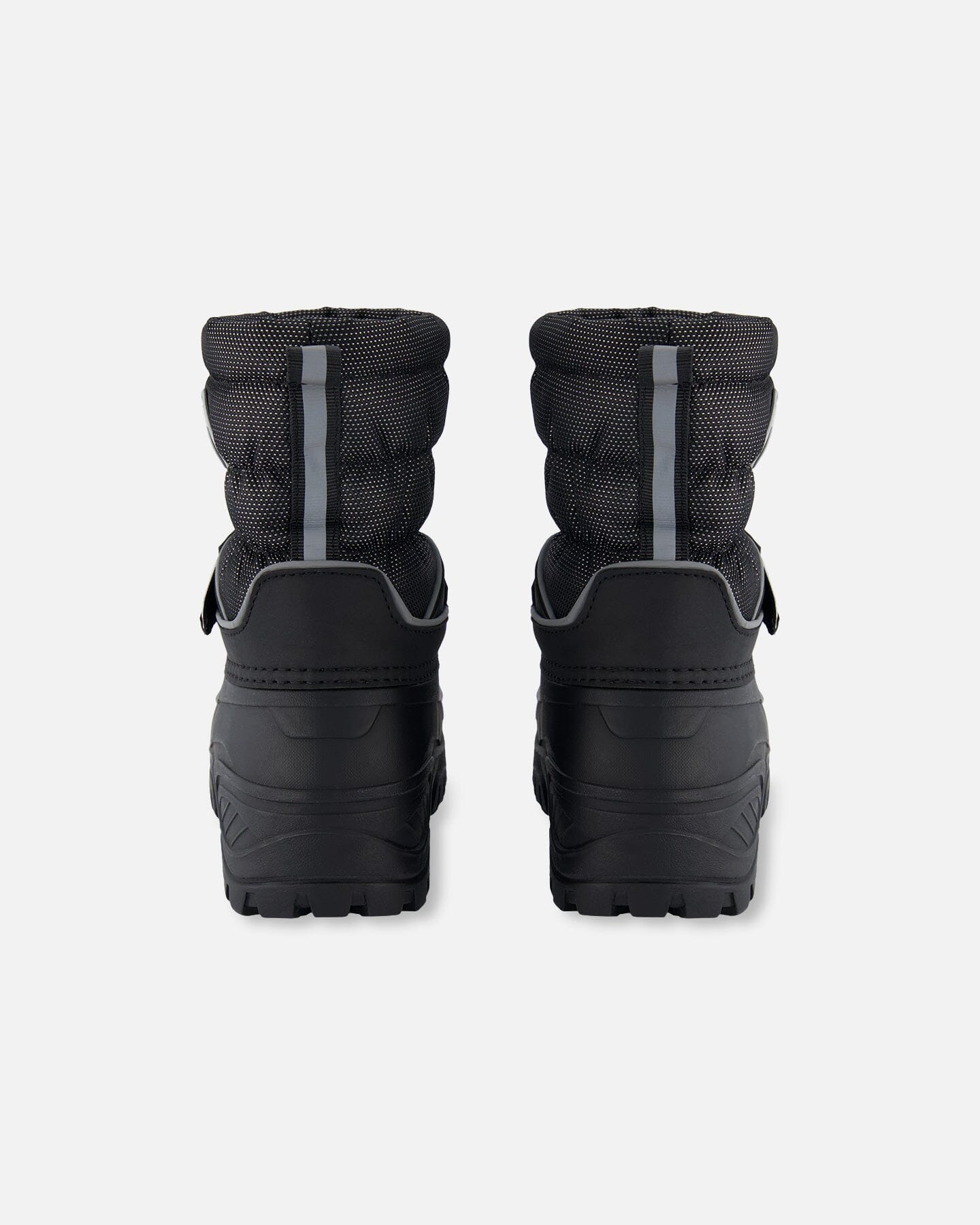 Bottes d'hiver noires unies
