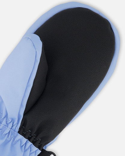 Mouffles d'hiver bleu clair