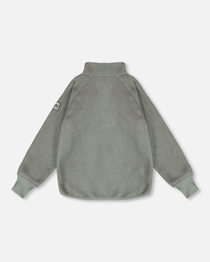 Veste Windfleece TEKNIK mi-saison Sauge