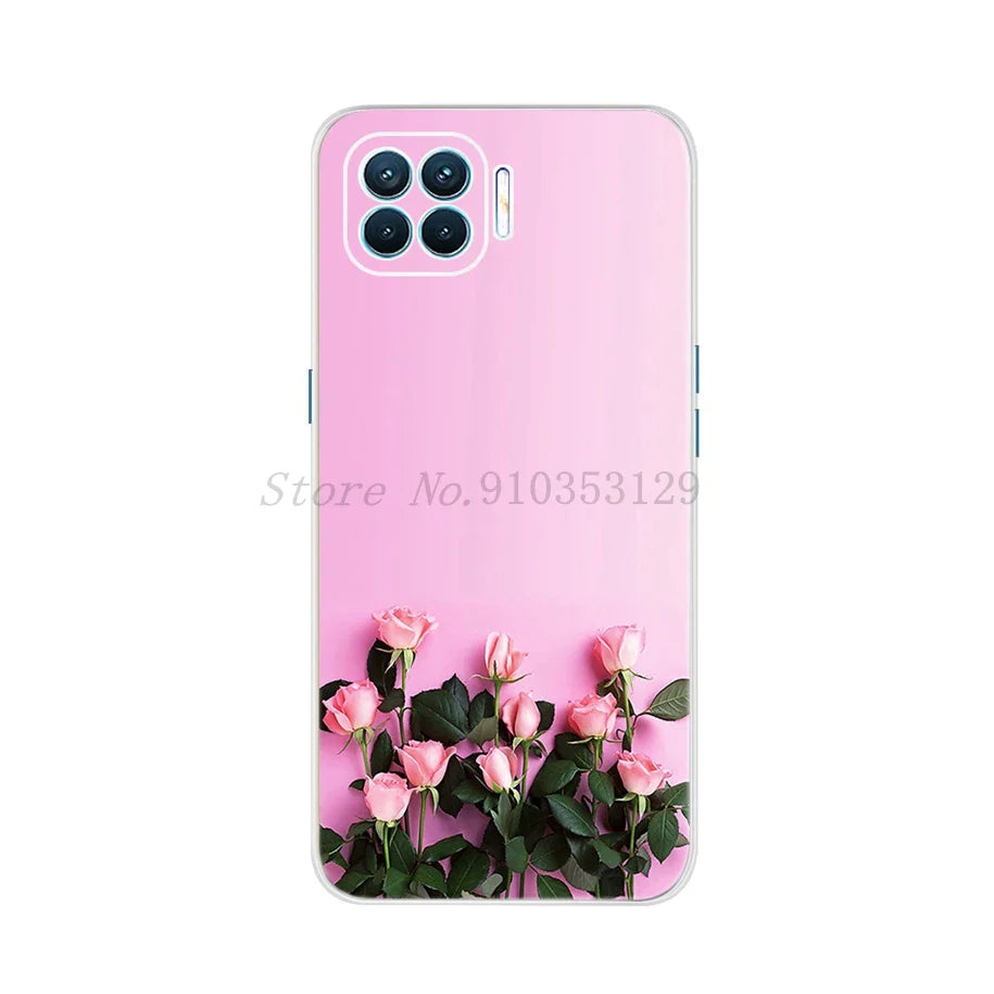 Case For OPPO Reno 4 lite Case Soft Silicon Patterned Phone Cover for OPPO Reno4 Lite Coque Capa Reno 4Lite CPH2125 Fundas 6.43"