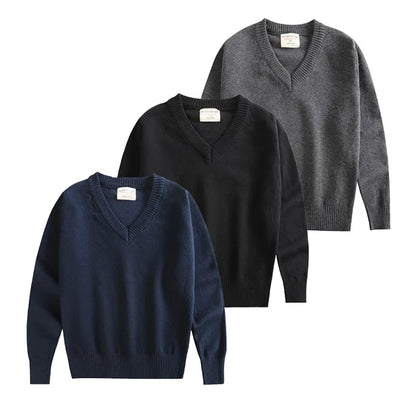 Vêtements pour enfants Bébé Garçon Vêtements Pull Enfant Automne Hiver Vêtements Tricotés Chauds Pulls Garçons Vêtements Bébé Pull 4-14 Ans