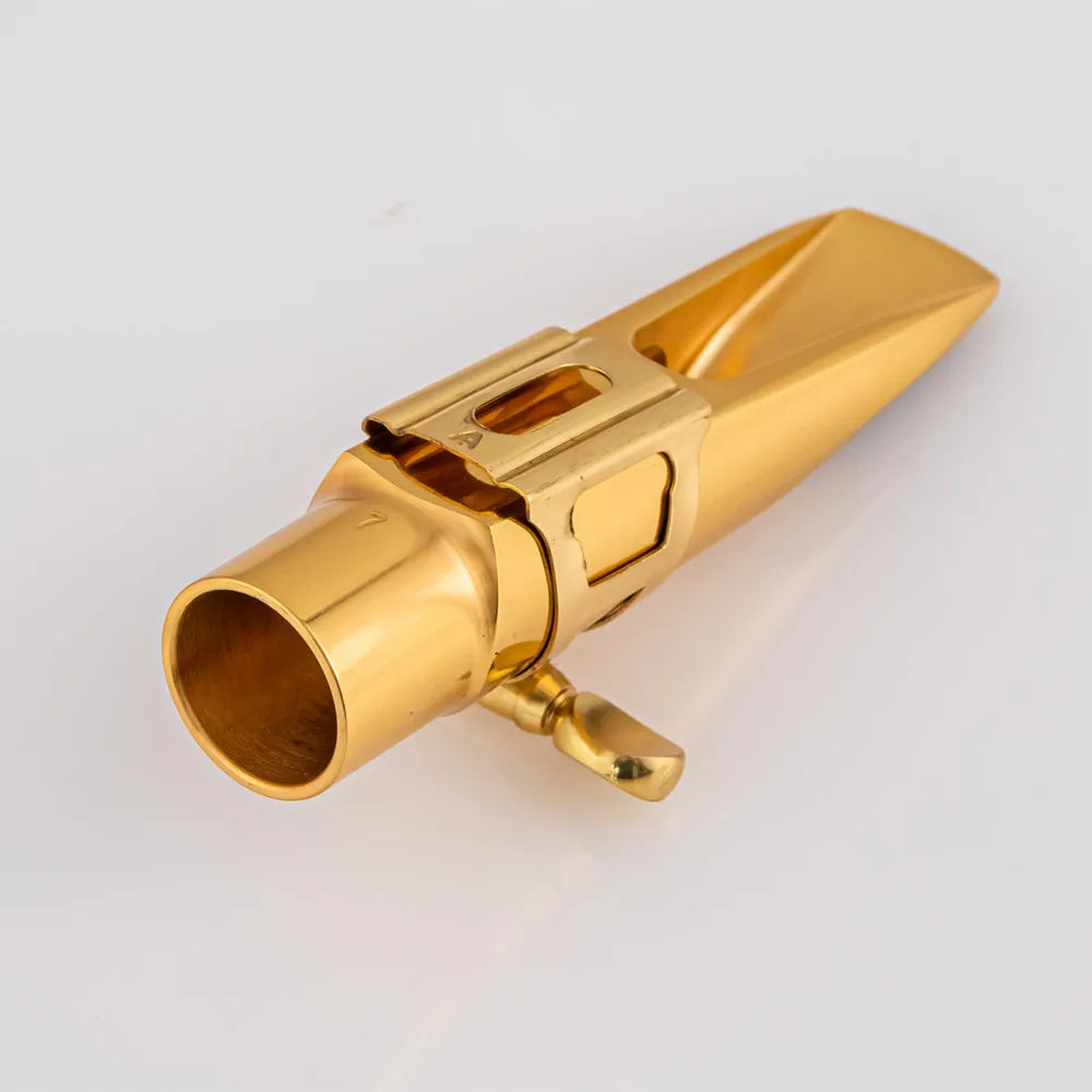 Embouchure en métal pour saxophone alto professionnel, pièces plaquées or, accessoires de haute qualité, tout neuf, taille 5678 A5 horizon A7 A8 A9, V16
