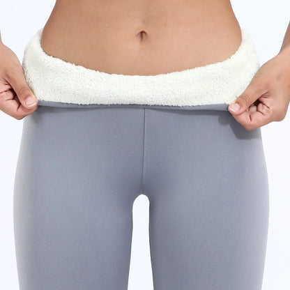 3XL chaud hiver épais Leggings femmes laine polaire femmes vêtements agneau cachemire velours pantalon élasticité S-3XL