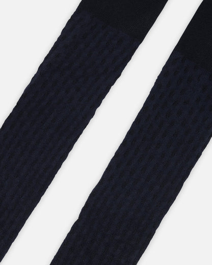 Knit Tights Navy Blue