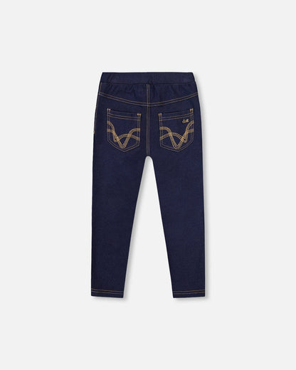 Blue Denim Jeggings