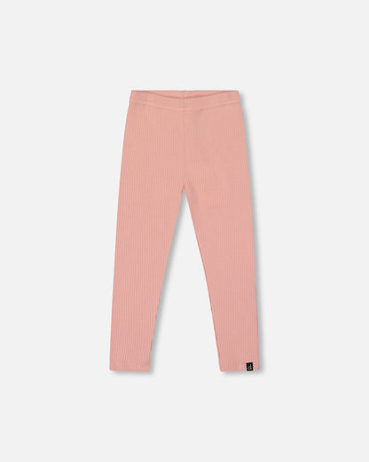 Ribbed Leggings Pink