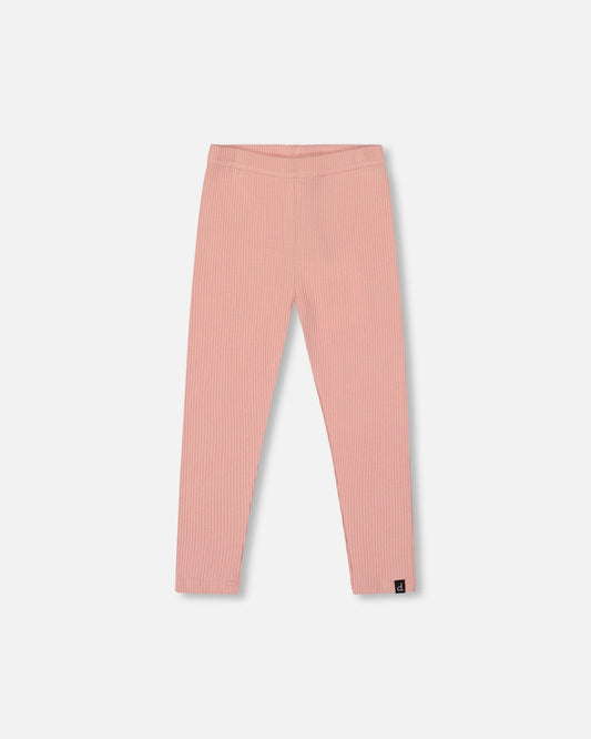 Ribbed Leggings Pink