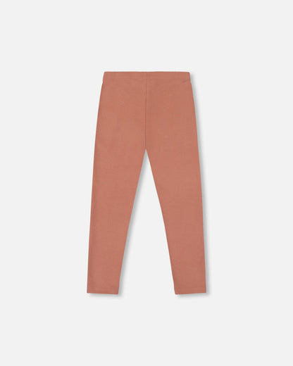 Super Soft Ribbed Leggings Dusty Pink