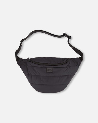 Sac à langer noir à bandoulière