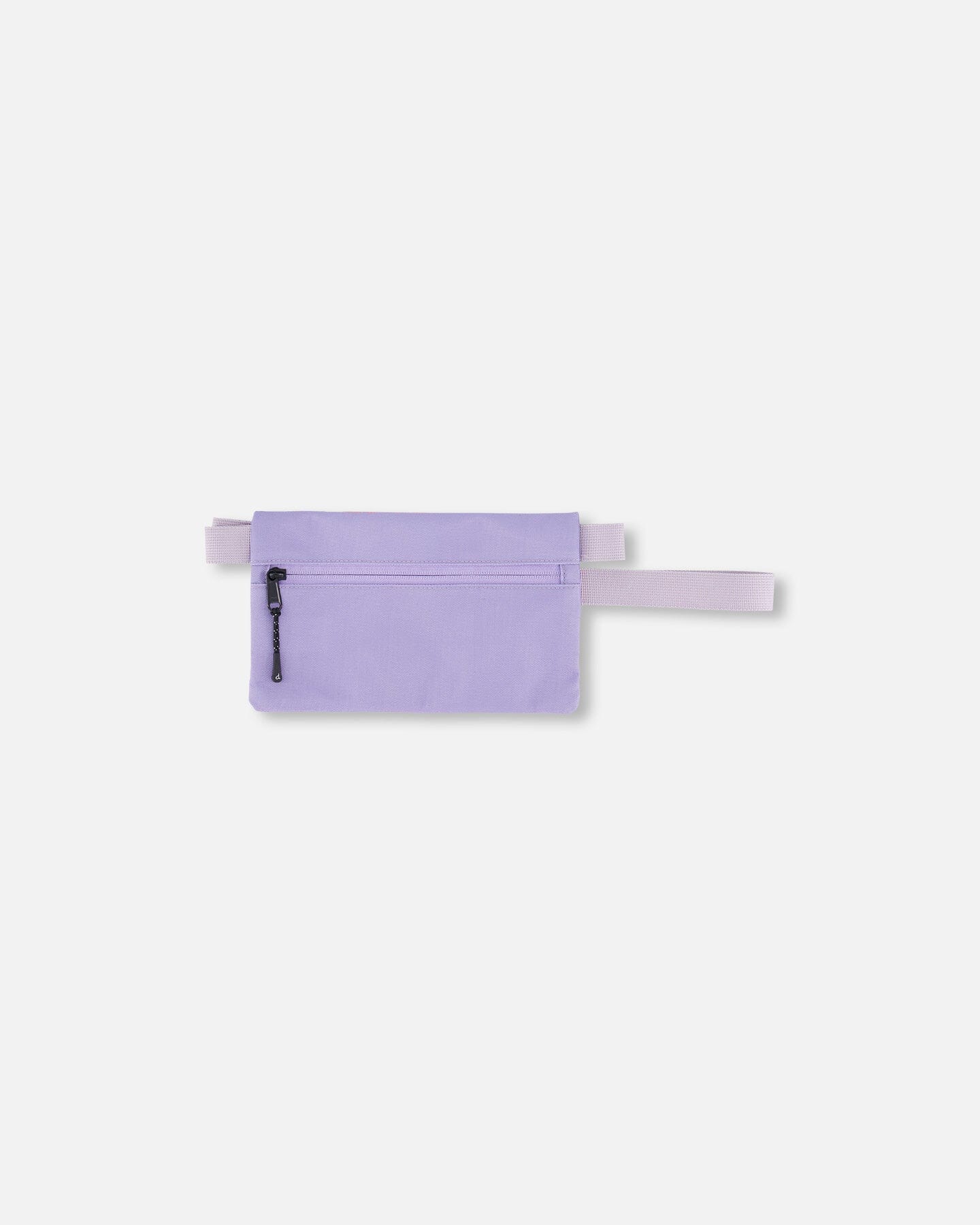 Trousse à Double Compartiment Imprimé Fleurs Rétro Lilas