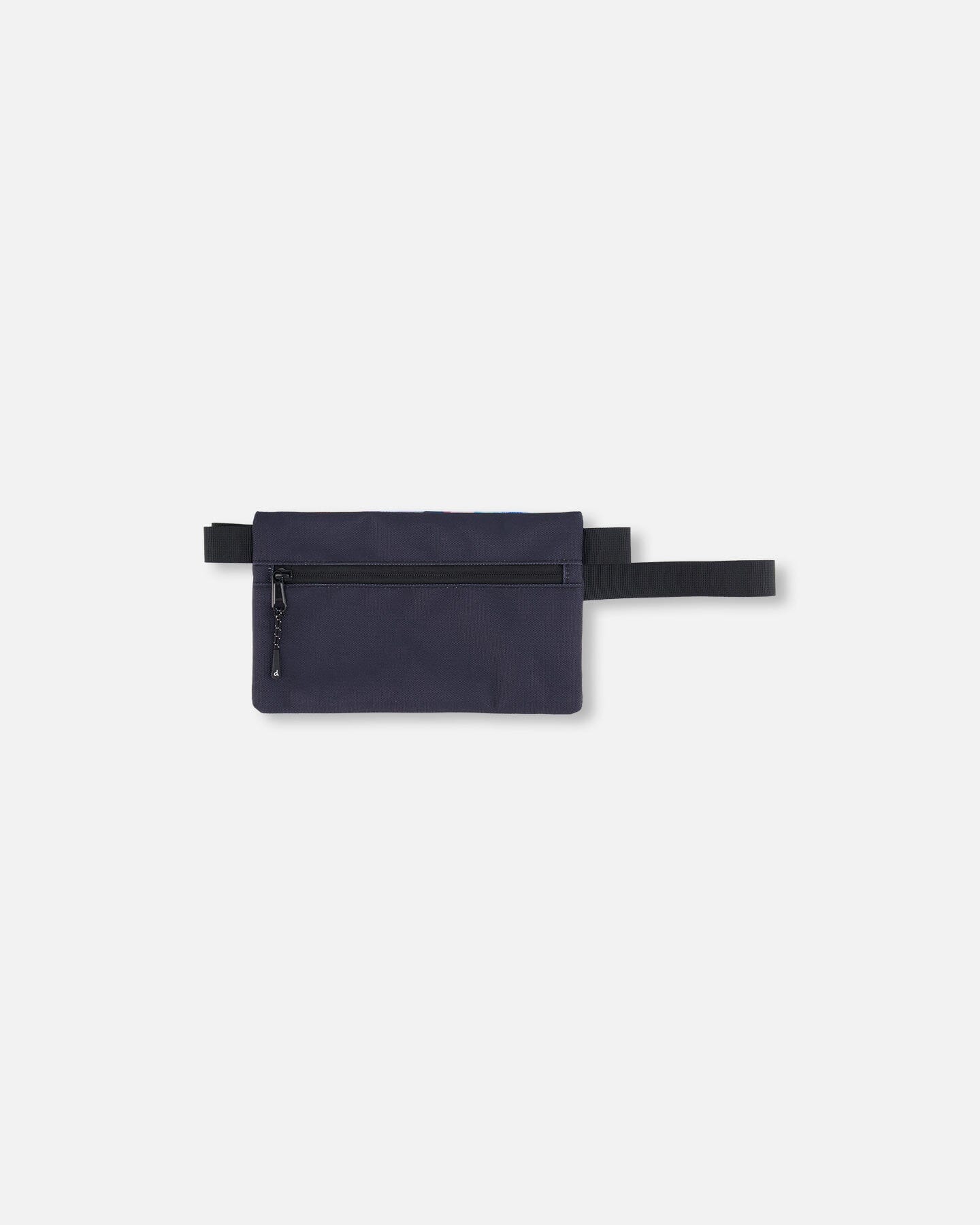 Double Pencil Case Black Butterfly Print
