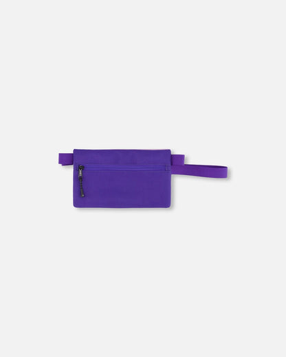 Trousse double dégradé violet