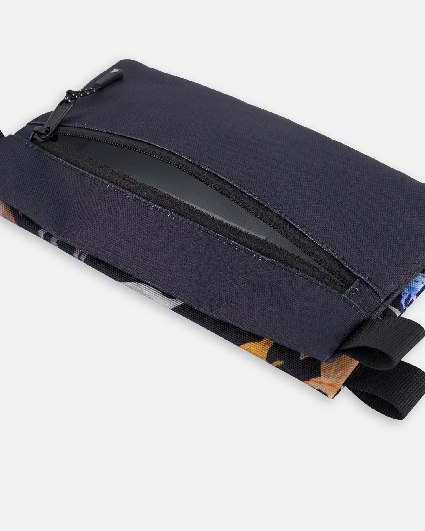 Trousse Double Imprimé Dinosaure Noir